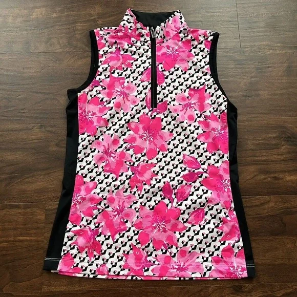 TAIL Women’s 1/4 zip Sleeveless top - Picture 2 of 3